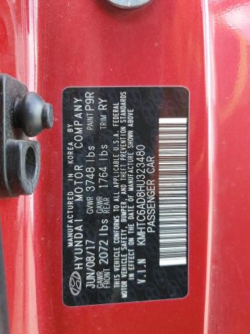 KMHTC6AD8HU323480 Hyundai gdi gamma