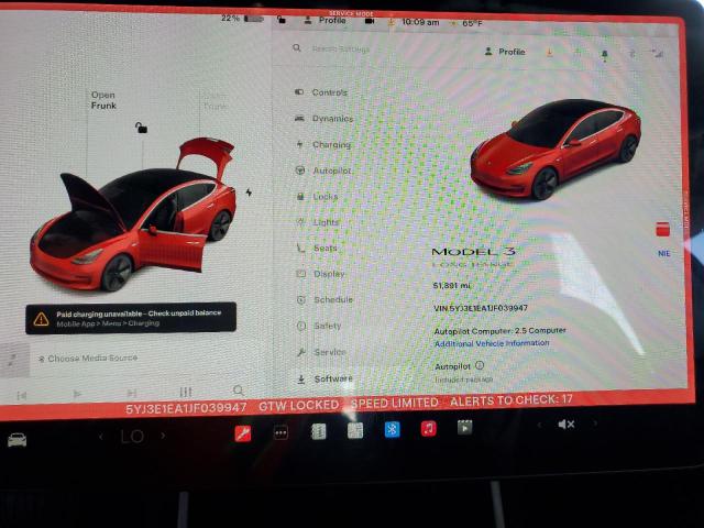 5YJ3E1EA1JF039947 Tesla 2018