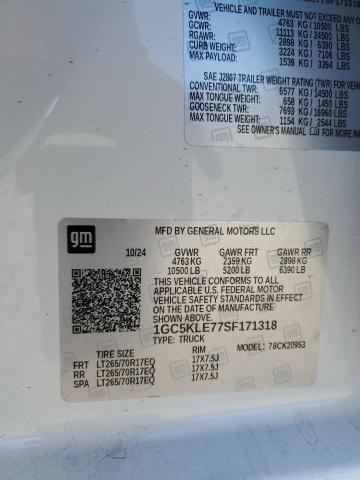 1GC5KLE77SF171318 Chevrolet Silverado