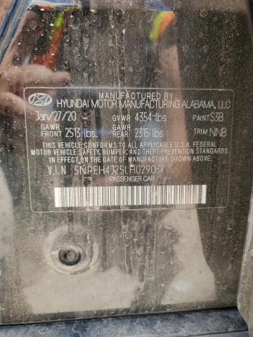 5NPEH4J25LH029037 Hyundai t-gdi gamma ii