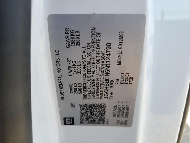 1GCHSBEN6N1124790 Chevrolet lgz