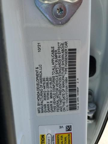 1HGCV1F31MA116864 Honda l15be