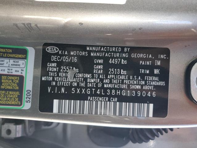 5XXGT4L38HG139046 KIA g 2.4 dohc gdi