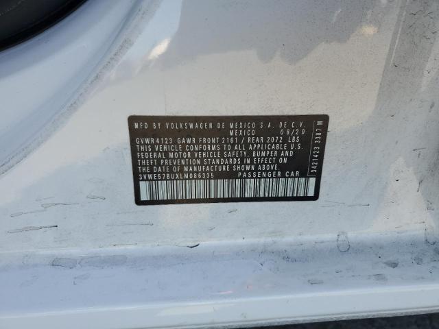 3VWE57BUXLM086335 Volkswagen 1.4 tsi