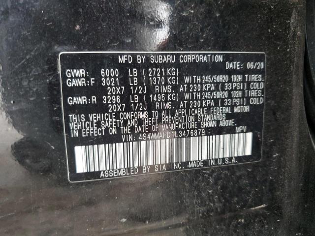 4S4WMAHD1L3476879 Subaru 2020