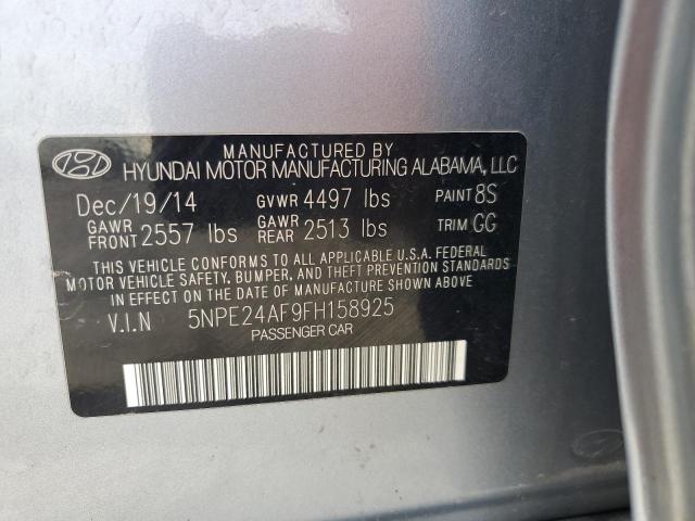 5NPE24AF9FH158925 Hyundai dohc gdi theta-ii