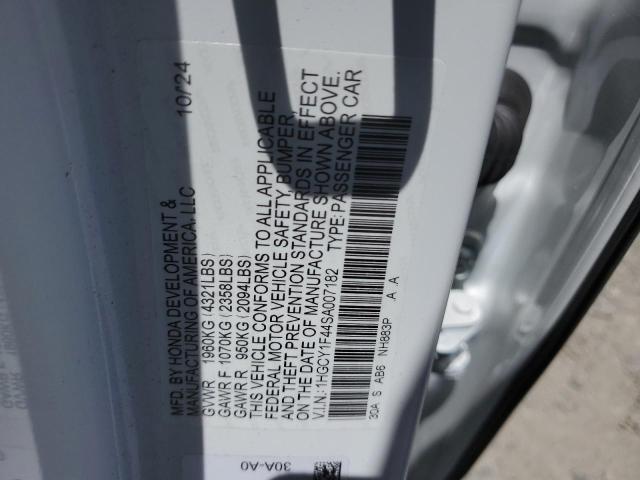 1HGCY1F44SA007182 Honda l15be