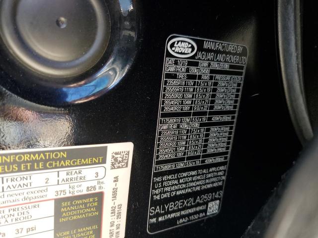 SALYB2EX2LA259143 Land Rover aj20p