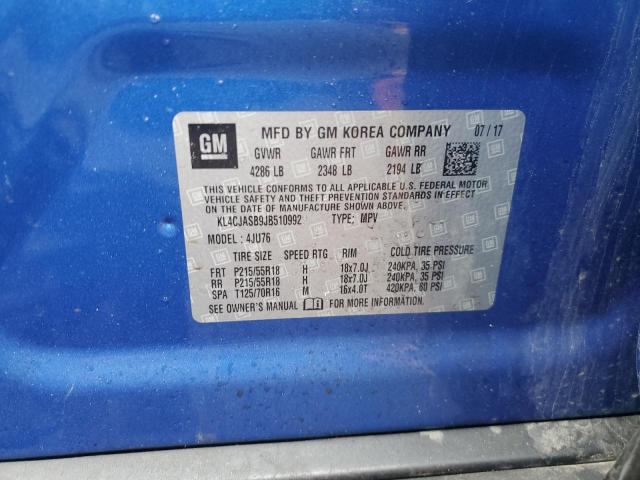 KL4CJASB9JB510992 Buick ENCORE PRE