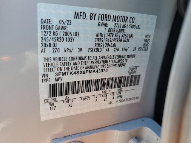 3FMTK4SX9PMA43974 Ford 2023