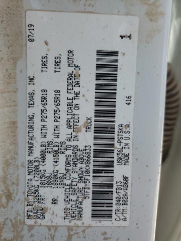 5TFDY5F10KX866833 Toyota 3ur-fe