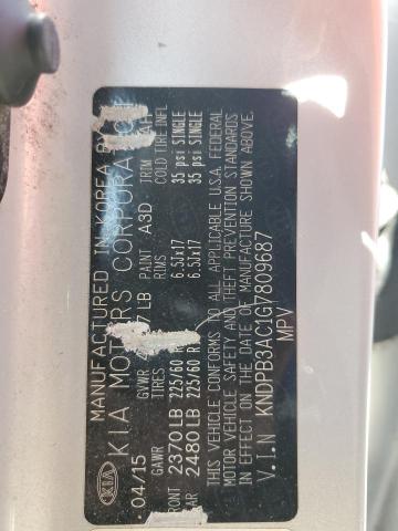 KNDPB3AC1G7809687 KIA dohc gdi theta ii