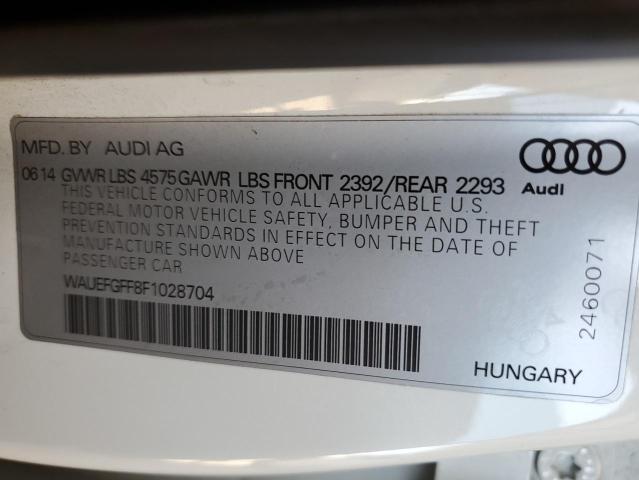 WAUEFGFF8F1028704 Audi 2015