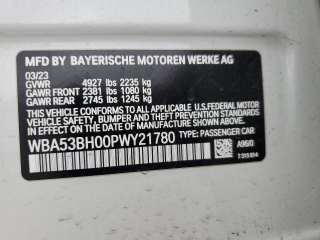 WBA53BH00PWY21780 BMW 2023