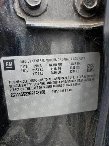 2G1115S32G9143708 Chevrolet lfx - sidi, vvt, e85 max, alum gm