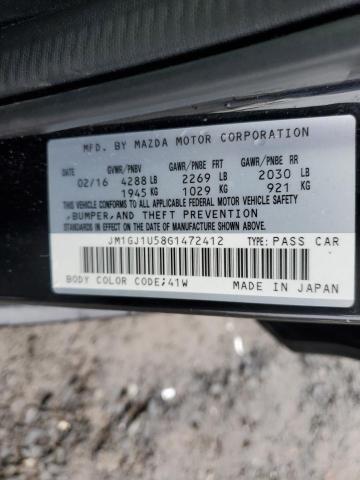 JM1GJ1U58G1472412 Mazda 6 SPORT