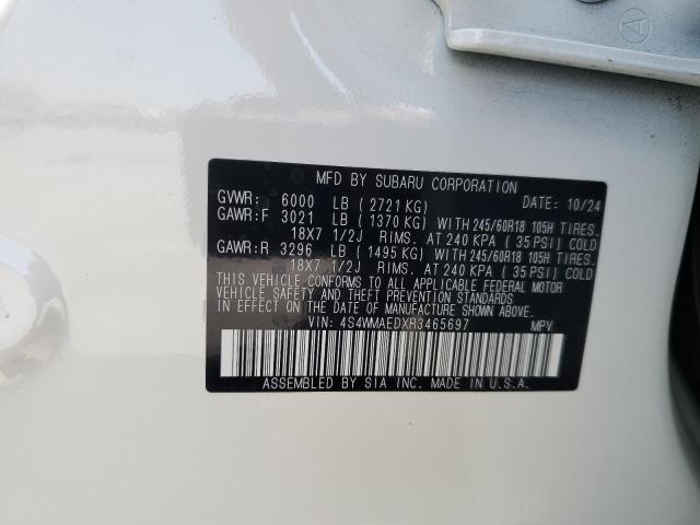 4S4WMAEDXR3465697 Subaru 2024