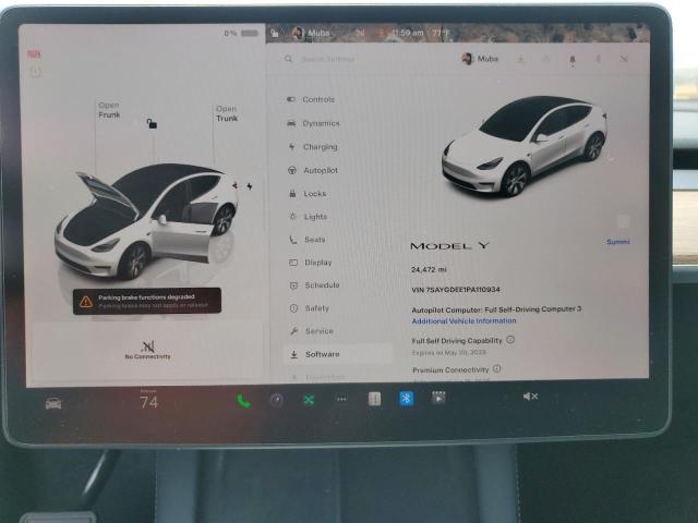 7SAYGDEE1PA110934 Tesla 2023