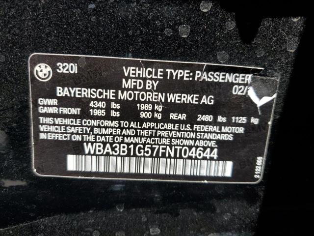 WBA3B1G57FNT04644 BMW 320 I