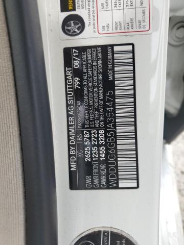 WDDUG6GB5JA354475 Mercedes-Benz m276