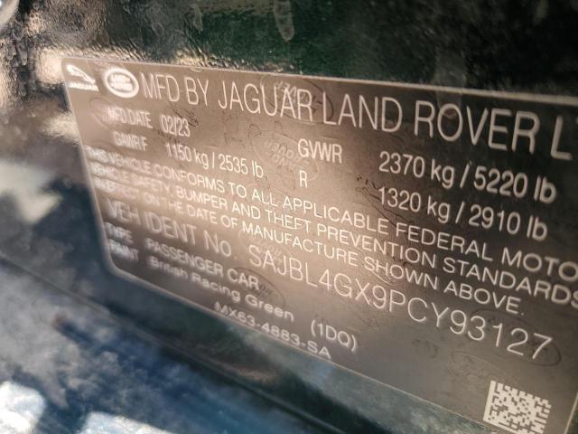 SAJBL4GX9PCY93127 Jaguar aj20p
