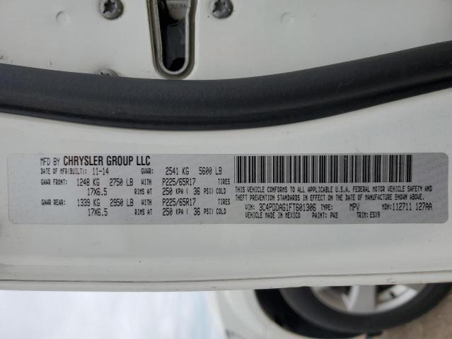 3C4PDDAG1FT601306 Dodge JOURNEY SE