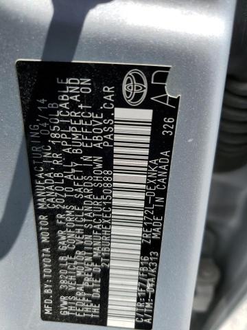 2T1BURHEXEC150888 Toyota 2zr-fe