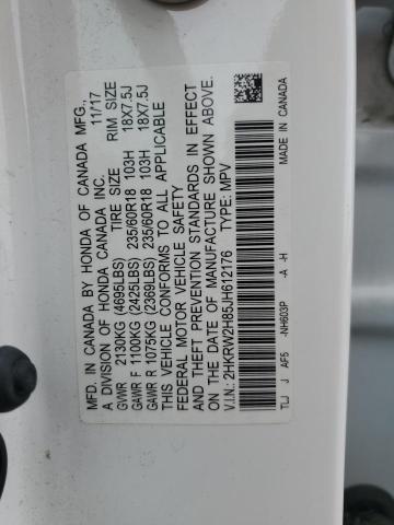 2HKRW2H85JH612176 Honda l15be
