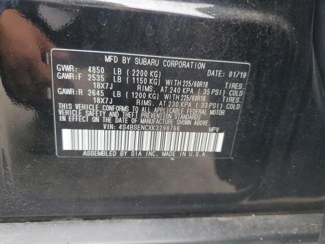 4S4BSENCXK3298766 Subaru na u4