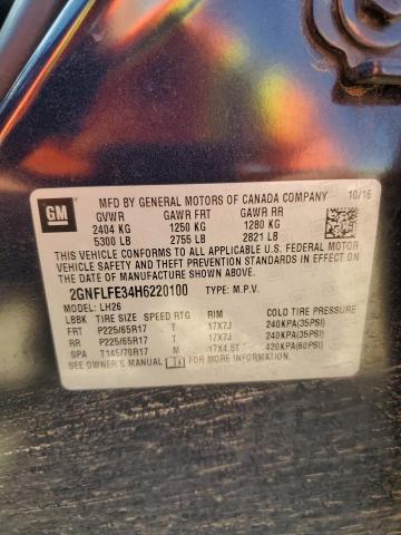 2GNFLFE34H6220100 Chevrolet lfx - sidi: spark ignited direct injection, vvt: variable valve timing, e85 max, alum