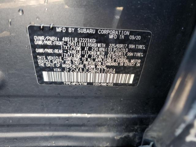 JF2SKAJC8MH417084 Subaru FORESTER P