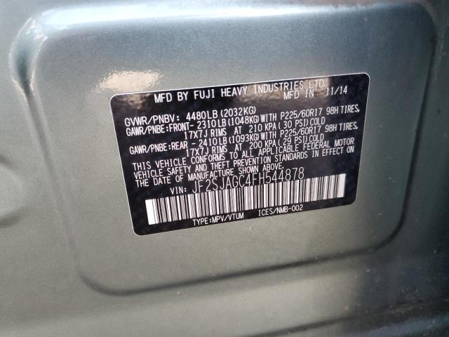 JF2SJAGC4FH544878 Subaru 2.5na u5