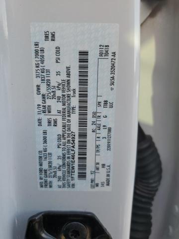 1FTEW1E46LFA54927 Ford F150 SUPER