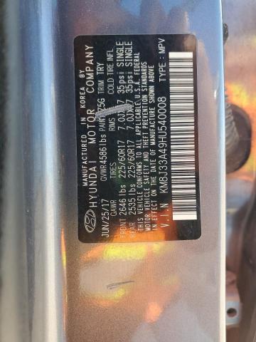 KM8J33A49HU540008 Hyundai gdi nu