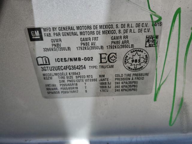 3GTU2UEC4FG364254 GMC SIERRA K15