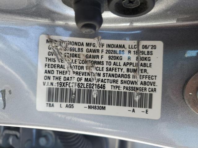 19XFC2F62LE021646 Honda k20c2