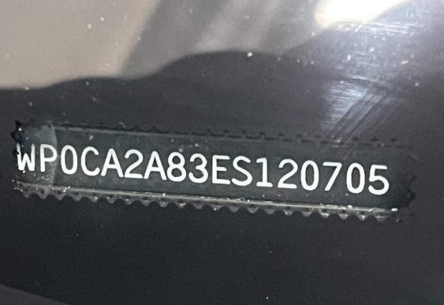 WP0CA2A83ES120705 Porsche Boxster