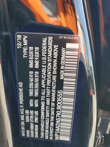 WP1AA2A57KLB00555 Porsche Macan