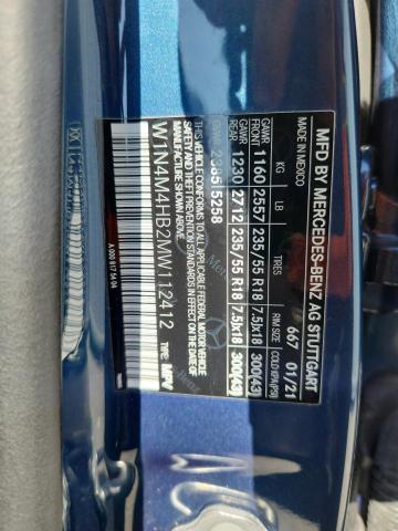 W1N4M4HB2MW112412 Mercedes-Benz Glb 250 4m