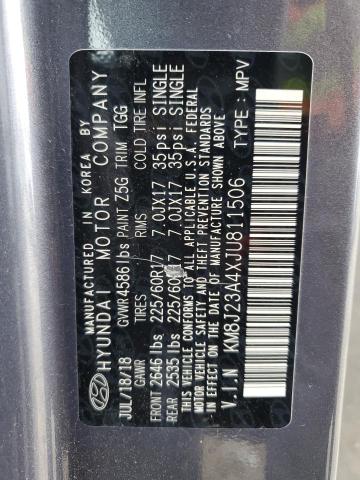 KM8J23A4XJU811506 Hyundai gdi nu