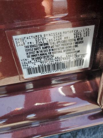 3N1AB8CV1RY361750 Nissan 2024