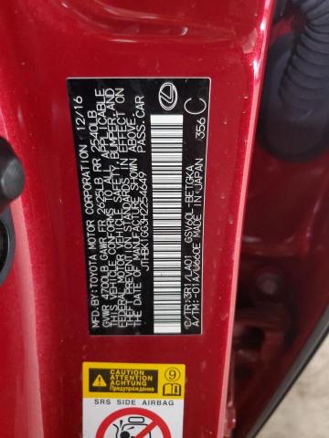 JTHBK1GG3H2254649 Lexus 2gr-fe