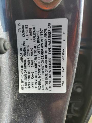 2HGFB2F56FH546830 Honda r18z1