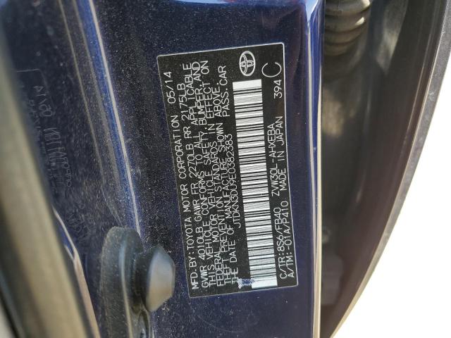 JTDKN3DU9E0382383 Toyota Prius