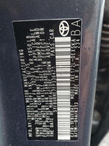 5YFBURHE7FP336471 Toyota COROLLA L