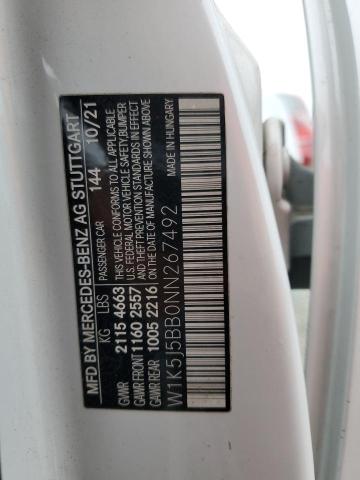 W1K5J5BB0NN267492 Mercedes-Benz m260