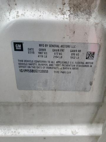 1G1PF5SB5G7128933 Chevrolet CRUZE LIMI