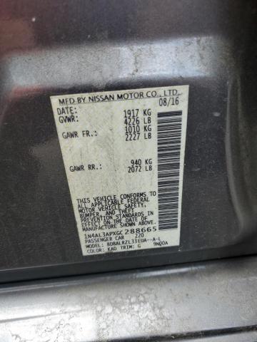 1N4AL3APXGC288665 Nissan ALTIMA 2.5