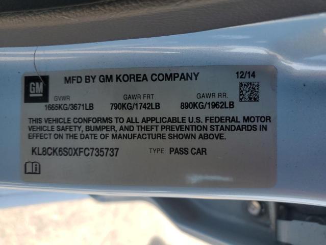 KL8CK6S0XFC735737 Chevrolet Spark Ev 1