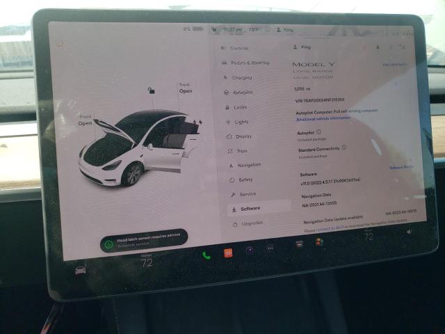 7SAYGDEE4NF315356 Tesla Model Y